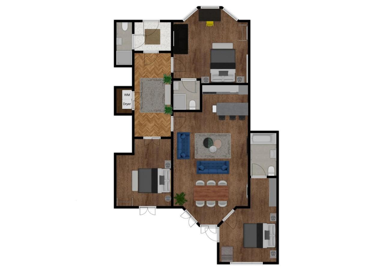3 Bedroom Garden Apartment Opposite The Beach Brighton ภายนอก รูปภาพ